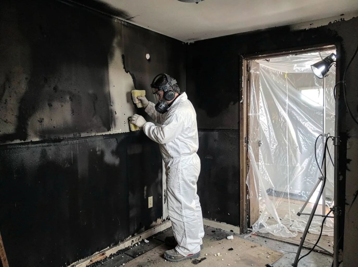 Fire Damage Restoration company in Baskerville, VA
